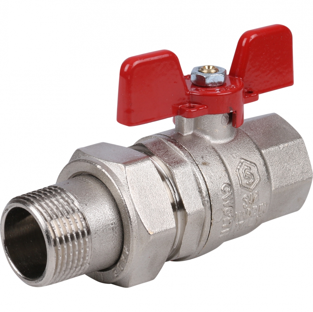 Кран шаровой полнопроходной с